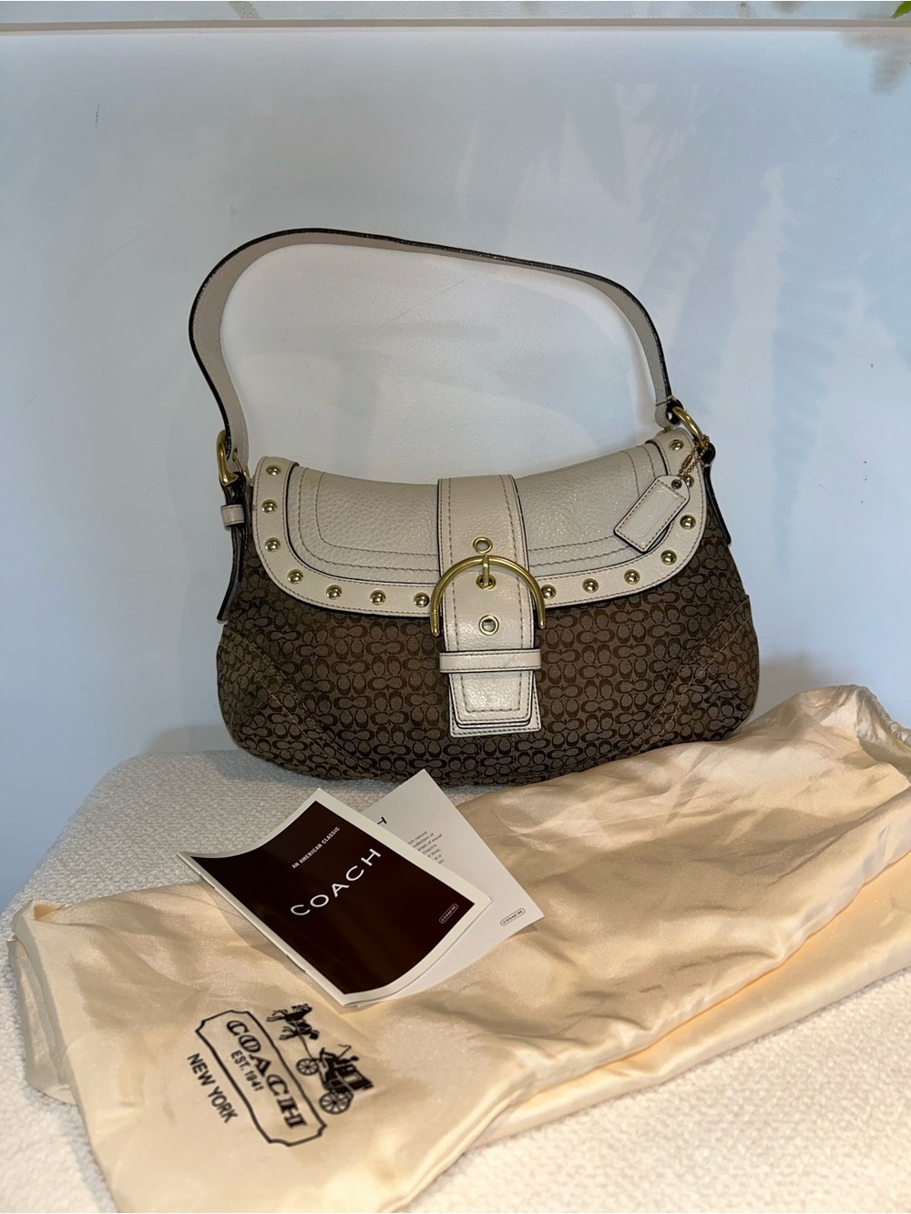 RARE Coach Studded Flap SoHo EXCELLENT CONDITION
